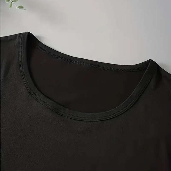 Saint Michael Defend us in Battle black long sleeves graphic tee women XXL new - Picture 2 of 6